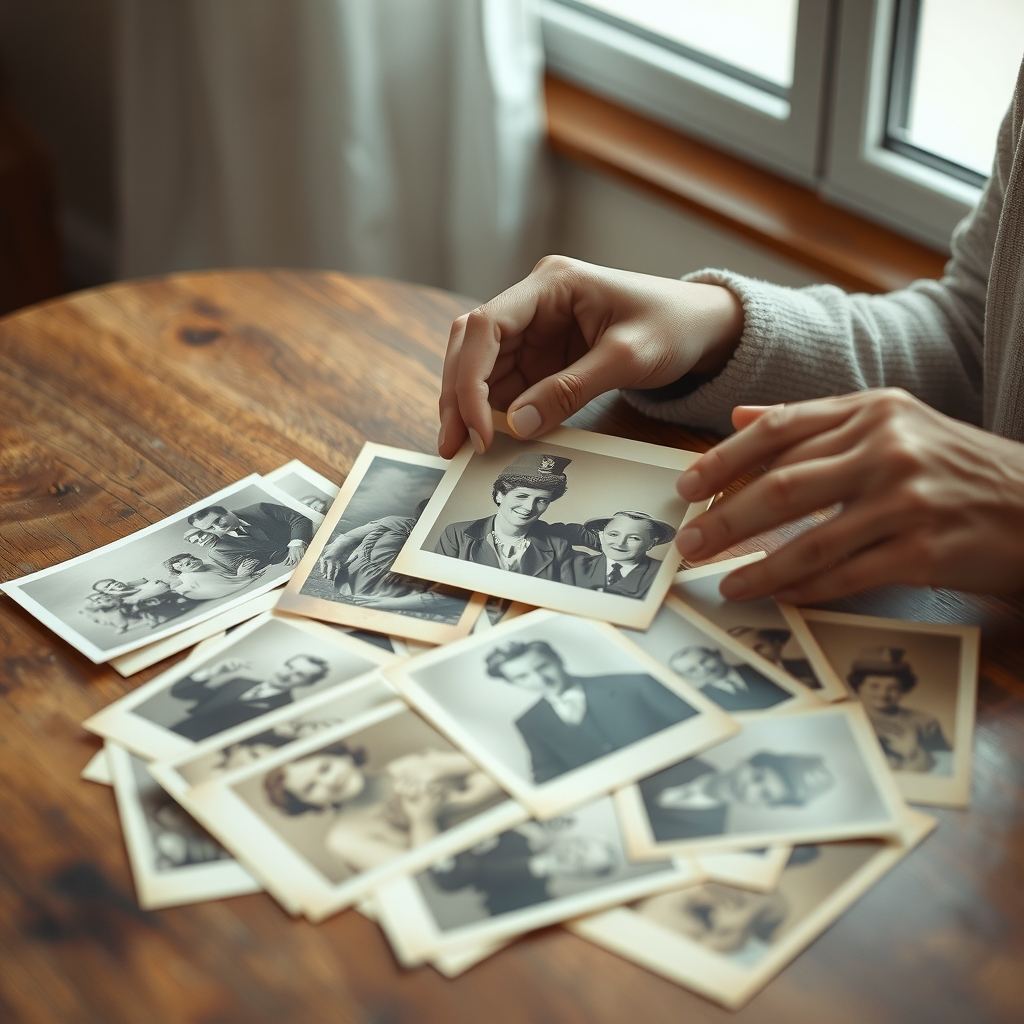 Fotos antiguas de una familia